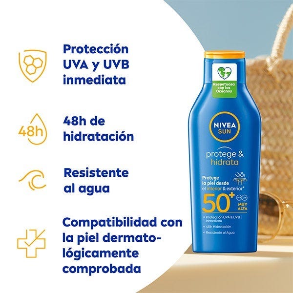 Nivea Protege & Hidrata Leche Solar Spf 50