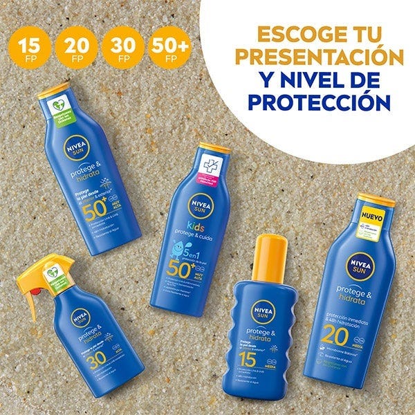 Nivea Protege & Hidrata Leche Solar Spf 50