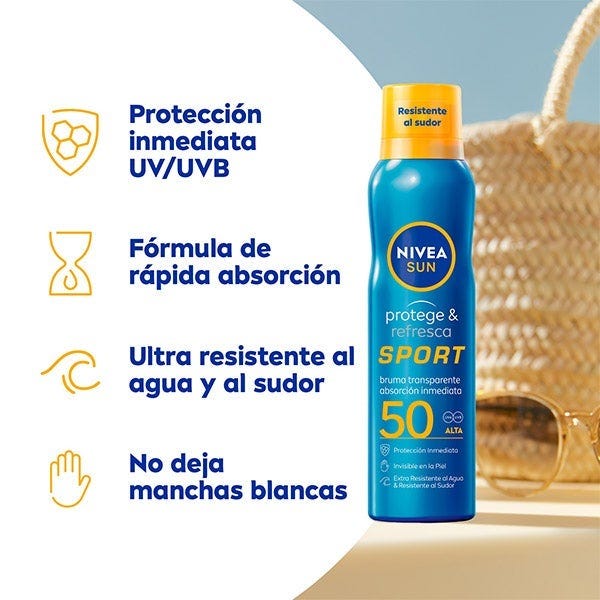Nivea Protege & Refresca Bruma Solar Spf 50