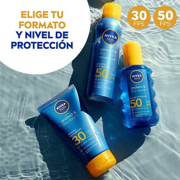 Nivea Protege & Refresca Bruma Solar Spf 50