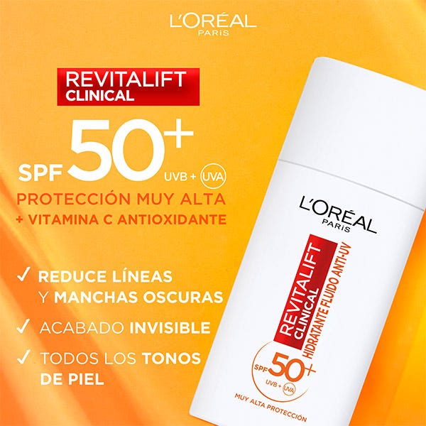 L'oreal Paris Revitalift Clinical Crema Spf50+