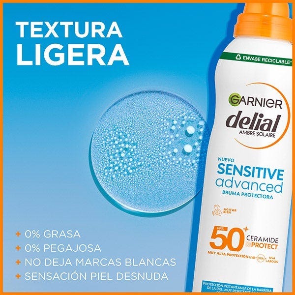 Delial Sensitive Advanced Bruma Seca Protectora Spf 50