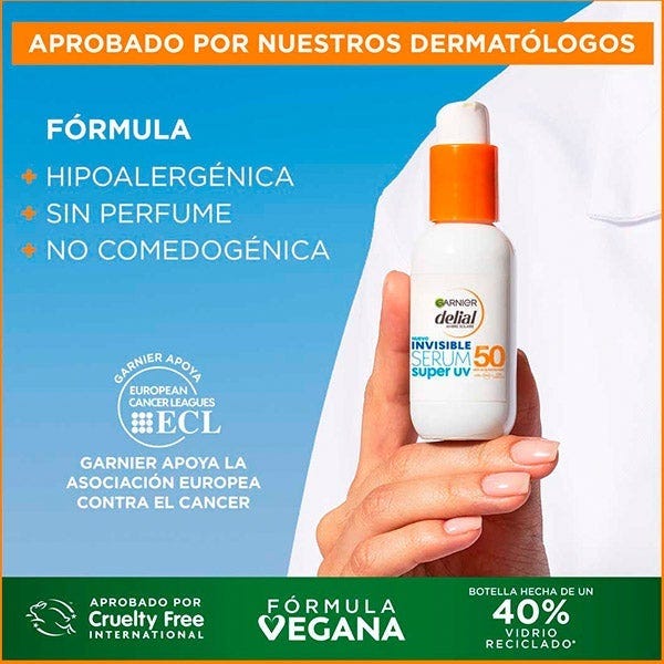 Delial Sérum Facial Invisible Súper Uv