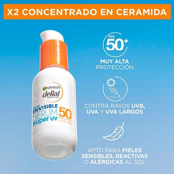 Delial Sérum Facial Invisible Súper Uv