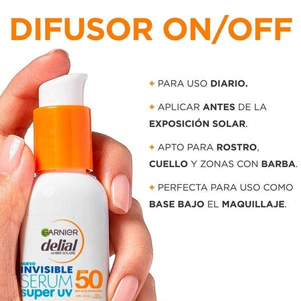 Delial Sérum Facial Invisible Súper Uv