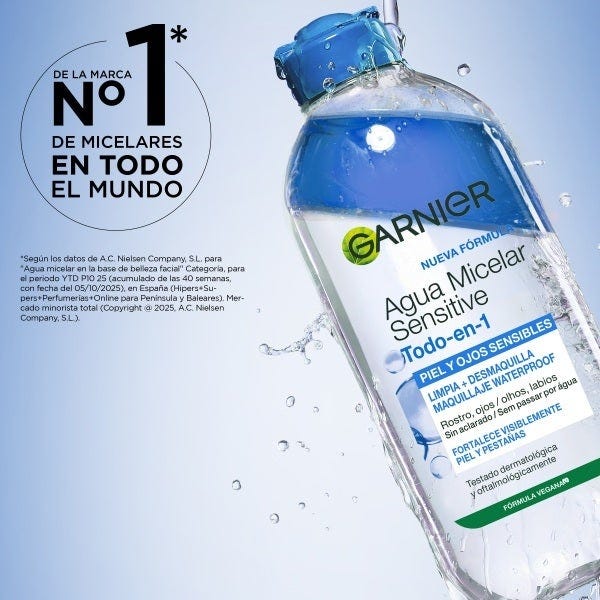 Garnier Skinactive Agua Micelar Sensitive