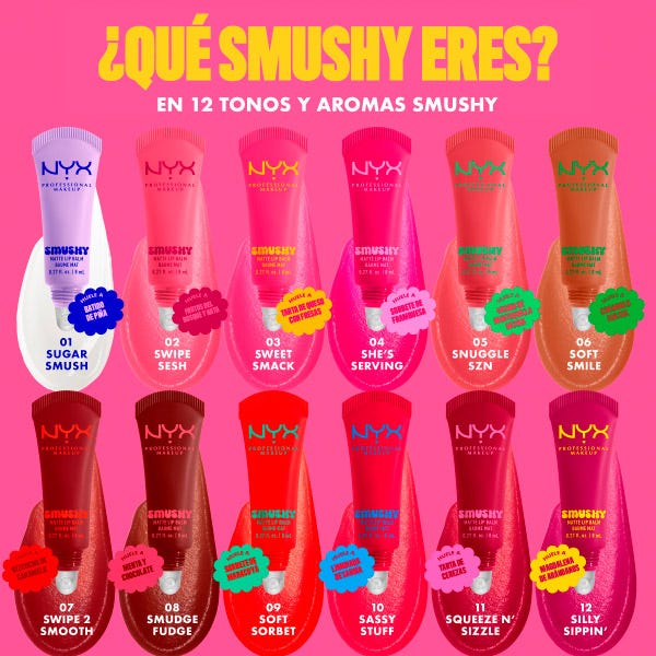 Nyx Professional Make Up Smushy Matte Lip Balm