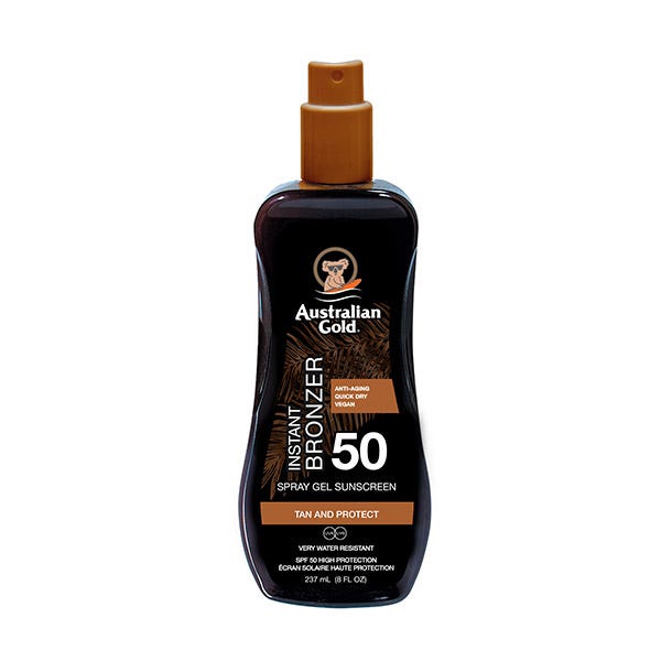Australian Gold Spray Gel Sunscreen Spf 50