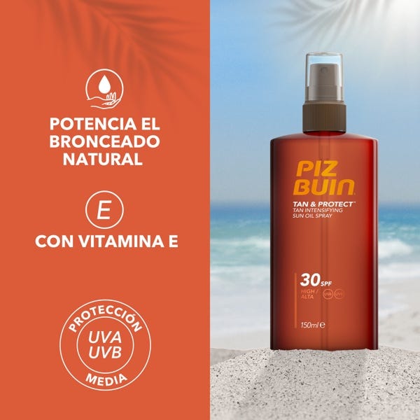 Piz Buin Tan&Protect Oil SPF 30